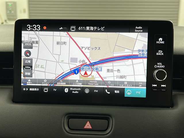 ホンダ ヴェゼル ハイブリッド e:HEV Z 三重県 2025(令7)年 0.1万km未満 クリスタルブラックパール 登録済未使用車/Honda CONNECTディスプレー＋ETC2.0車載器/・フルセグ・Bluetooth・USB・AppleCarPlay・AndroidAuto/バックカメラ/パワーバックドア/ステアリングヒーター/前席シートヒーター/ステアリングヒーター/電動パーキング/パドルシフト/HondaSENSING/・衝突軽減ブレーキ/・誤発進抑制機能/・後方誤発進抑制機能/・渋滞追従機能付アダプティブクルーズコントロール/・車線維持支援システム/・先行車発進お知らせ機能/・オートハイビーム/・パーキングセンサーシステム