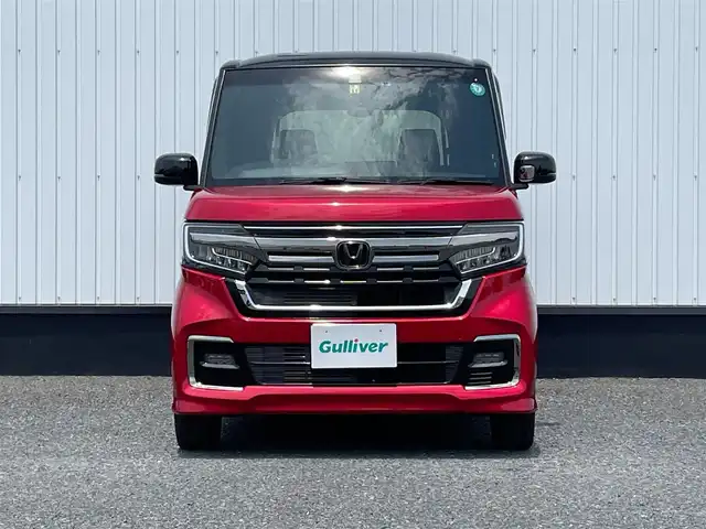 ホンダ Ｎ ＢＯＸ カスタム L ターボ 千葉県 2022(令4)年 1.2万km プレミアムクリスタルレッドM 純正8インチナビ/(フルセグTV/BT/CD/DVD/FM/AM)/バックカメラ/ナビ連動ドライブレコーダー/社外デジタルインナーミラー/衝突被害軽減システム/車線逸脱警報/クルーズコントロール/ハーフレザーシート/両側パワースライドドア/横滑り防止装置/ETC/アイドリングストップ/LEDヘッドライト/フォグランプ/オートライト/ウィンカーミラー/電動格納ミラー/純正15インチAW/シートリフター/パドルシフト/プッシュスタート/スマートキー/フロアマット/スペアキー/取扱説明書/保証書
