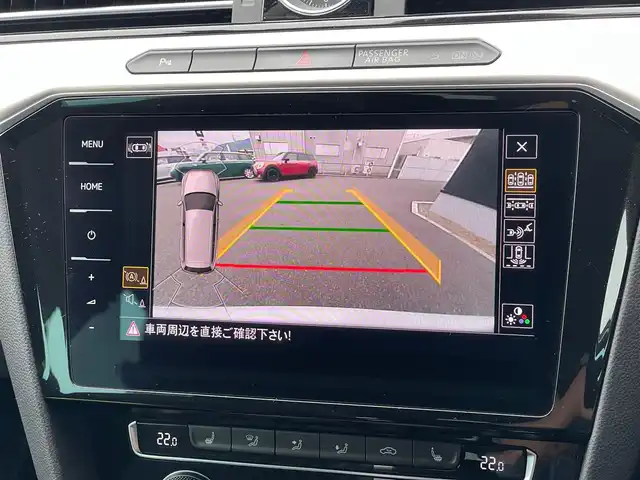 フォルクスワーゲン パサート ヴァリアント TDI エレガンス 山梨県 2019(平31)年 4.9万km ピュアホワイト 純正メモリナビ/　（CD/DVD/フルセグTV/Bluetooth）/バックカメラ/プリクラッシュ/ACC/LKA/サイドアシスト/半革/シートヒーター/D席パワーシート/LEDヘッドライト/ETC/純正17インチAw