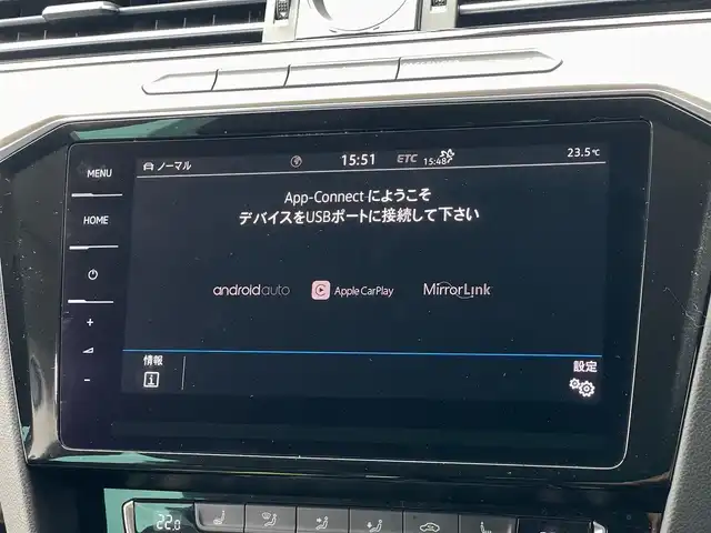 フォルクスワーゲン パサート ヴァリアント TDI エレガンス 山梨県 2019(平31)年 4.9万km ピュアホワイト 純正メモリナビ/　（CD/DVD/フルセグTV/Bluetooth）/バックカメラ/プリクラッシュ/ACC/LKA/サイドアシスト/半革/シートヒーター/D席パワーシート/LEDヘッドライト/ETC/純正17インチAw