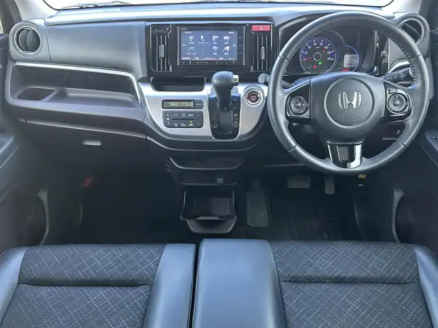 ホンダ Ｎ ＷＧＮ 福島県 2014(平26)年 7.7万km プレミアムゴールドパープルパール 4WD/エンジンスターター/純正メモリナビ/　【フルセグ/CD/DVD/SD/USB/BT/HDMI】/バックカメラ/ステアリングスイッチ/クルーズコントロール/HIDヘッドライト（AUTO機能付き）/フォグランプ/ハーフレザーシート/横滑り防止機能/衝突軽減システム/アイドリングストップ/プッシュスタート/純正フロアマット/ドアバイザー