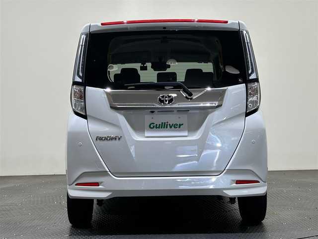 トヨタ ルーミー カスタムG－T 愛媛県 2022(令4)年 3.3万km パールホワイトⅢ ・９型ナビ（フルセグＴＶ・ＢＴ・ＣＤ・ＤＶＤ・ＦＭ・ＡＭ・ＳＤ）/・バックカメラ　/・ＥＴＣ２．０　/・前後ドラレコ　/・両側電動ドア　/・レーダークルコン　/・レーンキープ　/・ＤＮ席シートヒーター　/・ＵＳＢ電源　/・置くだけ充電/・衝突軽減ブレーキ/・オートマチックハイビーム