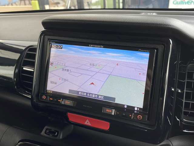 ホンダ Ｎ ＢＯＸ G ターボ Lパッケージ 愛知県 2016(平28)年 6.7万km プレミアムディープロッソパール 純正７型SDナビ/両側パワースライドドア/クルーズコントロール/フルセグ/CD/DVD/Bluetooth/純正アルミホイール/オートライト/ETC/ステアリングスイッチ/スマートキー/プッシュスタート/横滑り防止機能