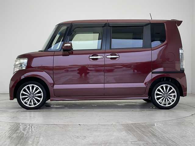 ホンダ Ｎ ＢＯＸ G ターボ Lパッケージ 愛知県 2016(平28)年 6.7万km プレミアムディープロッソパール 純正７型SDナビ/両側パワースライドドア/クルーズコントロール/フルセグ/CD/DVD/Bluetooth/純正アルミホイール/オートライト/ETC/ステアリングスイッチ/スマートキー/プッシュスタート/横滑り防止機能