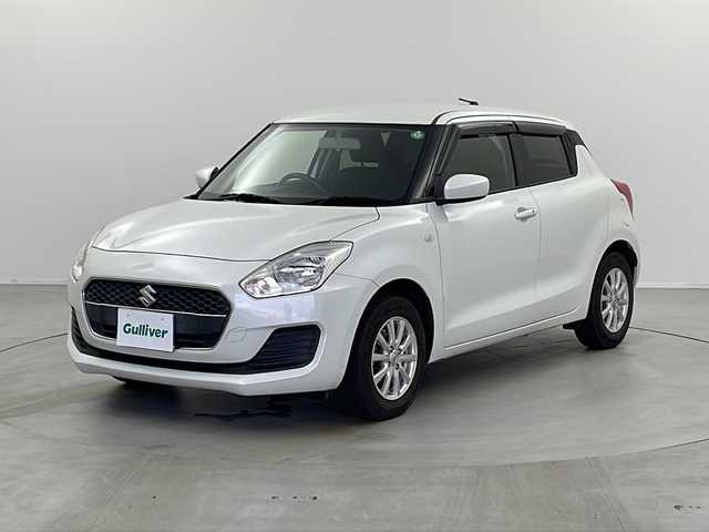 スズキ スイフト XG LTD 栃木県 2017(平29)年 4.5万km ピュアホワイトP 社外CDプレーヤー/オートエアコン/ハロゲンヘッドライト/ドアバイザー/社外14インチアルミホイール/電動格納ドアミラー/社外フロアマット