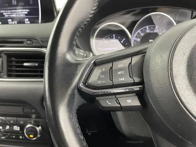 マツダ ＣＸ－８ XD プロアクティブ 大分県 2018(平30)年 4.5万km ジェットブラックマイカ 純正ナビ/（フルセグ/CD/DVD/Bluetooth）/全方位カメラ/衝突軽減ブレーキ/レーダークルーズコントロール/レーンアシスト/オートハイビーム/前後ドライブレコーダー/ステアリングヒーター/運転席パワーシート/（ポジションメモリー付き）/電動パーキングブレーキ/オートブレーキホールド/ETC/社外アルミホイール/スマートキー・プッシュスタート/保証書・取扱説明書
