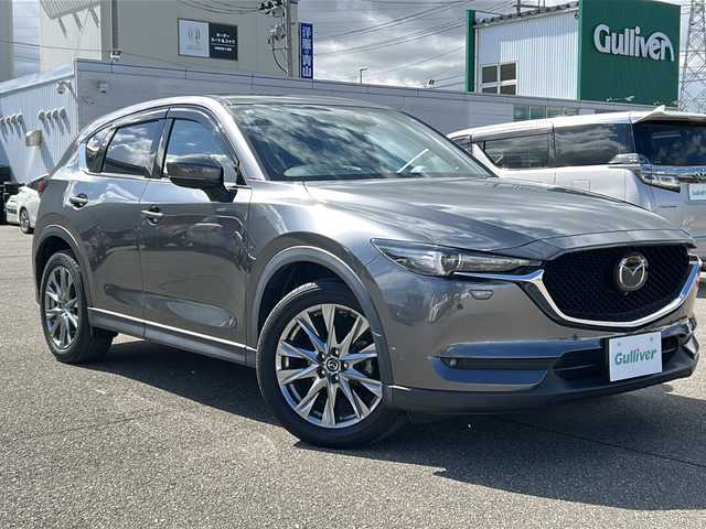 マツダ ＣＸ－５ XD エクスクルーシブモード 秋田県 2020(令2)年 6.6万km マシーングレープレミアムM 純正メモリナビ/純正BT、フルセグTV/バックカメラ、全周囲カメラ/純正17インチAW/４WD/ETC/スペアキー/保証書、取説
