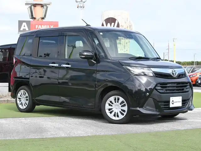 トヨタ タンク G－T 千葉県 2019(平31)年 3.1万km ブラックマイカメタリック スマートアシストIII/クルーズコントロール/エコアイドル/両側パワースライドドア/9インチ純正SDナビ/地デジTV/【DVD/CD再生機能　Bluetooth接続】/バックカメラ/ドライブレコーダー（前後撮影）/前席シートヒーター/ETC/LEDヘッドライト/ウインカーミラー/コーナーセンサー/キーフリーシステム