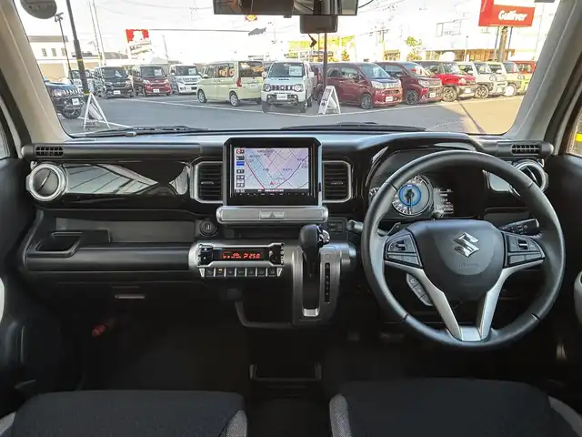 スズキ クロスビー HYBRID MZ 宮城県 2018(平30)年 8.3万km ピュアホワイトP 登録時走行距離82459km/純正ＳＤナビ/フルセグＴＶ/ＣＤ／ＤＶＤ／Ｂｌｕｅｔｏｏｔｈ／ＵＳＢ/全方位カメラ/プッシュスタート/衝突軽減ブレーキ/クルーズコントロール/コーナーセンサー/パドルシスト/ステアリングリモコン/全席シートヒーター/アイドリングストップ/LEDライト/ETC/AUTOライト