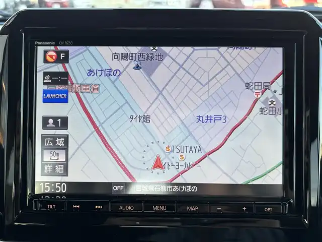 スズキ クロスビー HYBRID MZ 宮城県 2018(平30)年 8.3万km ピュアホワイトP 登録時走行距離82459km/純正ＳＤナビ/フルセグＴＶ/ＣＤ／ＤＶＤ／Ｂｌｕｅｔｏｏｔｈ／ＵＳＢ/全方位カメラ/プッシュスタート/衝突軽減ブレーキ/クルーズコントロール/コーナーセンサー/パドルシスト/ステアリングリモコン/全席シートヒーター/アイドリングストップ/LEDライト/ETC/AUTOライト
