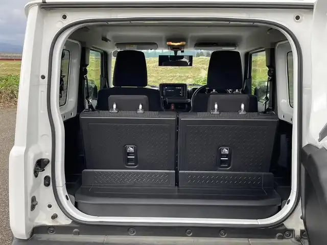 スズキ ジムニー XL 新潟県 2020(令2)年 4.3万km スペリアホワイト 4WD/社外ディスプレイオーディオ/CD/DVD/BT/USB/ETC/シートヒーター /ルーフキャリア/スマートキー/プッシュスタート/フォグランプ