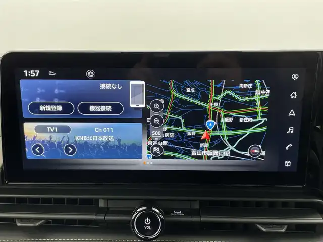 日産 セレナ e－パワー ハイウェイスター V 富山県 2025(令7)年 0.1千km プリズムホワイト 登録済未使用車/12.3型アドバンスドドライブアシストディスプレイ/（AM/FM/USB/BT/AppleCarplay/AndroidAuto）/フルセグTV/インテリジェント アラウンドビューモニター/両側パワースライドドア/プロパイロット（ナビリンク機能付）/アダプティブクルーズコントロール/エマージェンシーブレーキ/ブラインドスポットモニター/アダプティブLEDヘッドライトシステム/インテリジェントルームミラー/ワイヤレス充電器/ETC2.0ユニット（ビルトインタイプ）/ドライブレコーダー/スマートキー×２/プッシュスタート/純正16インチＡＷ/取扱説明書/保証書