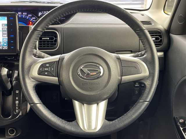 ダイハツ タント カスタム RS トップED SA 岐阜県 2015(平27)年 6.5万km ナイトシャドーパープルクリスタルM 社外8インチフローティングナビ/CD/DVD/Bluetooth/SD/フルセグTV/バックモニター/両側パワースライドドア/スマートアシスト/ETC/ステアリングリモコン/電動格納ミラー/オートエアコン/スマートキー/プッシュスタート/オートLEDヘッドライト/純正ドアバイザー/純正フロアマット/純正15インチアルミホイール