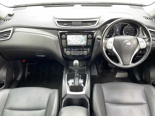 日産 エクストレイル ハイブリッド 20X エマージェンシーブレーキ 岩手県 2016(平28)年 4.9万km ブリリアントホワイトパール パノラマルーフ メーカーナビ 全周囲C ETC フルセグ デジタルインナーミラー ドラレコ ハンズフリー電動リアゲート カプロンシート シートヒーター オートLEDライト フォグ クルーズコントロール ルーフレール