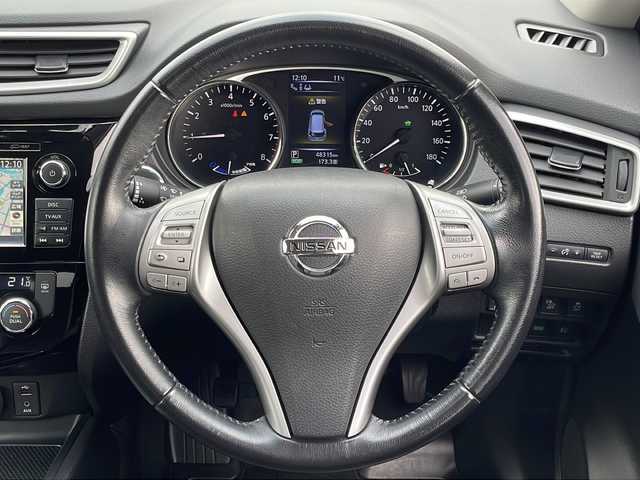 日産 エクストレイル ハイブリッド 20X エマージェンシーブレーキ 岩手県 2016(平28)年 4.9万km ブリリアントホワイトパール パノラマルーフ メーカーナビ 全周囲C ETC フルセグ デジタルインナーミラー ドラレコ ハンズフリー電動リアゲート カプロンシート シートヒーター オートLEDライト フォグ クルーズコントロール ルーフレール