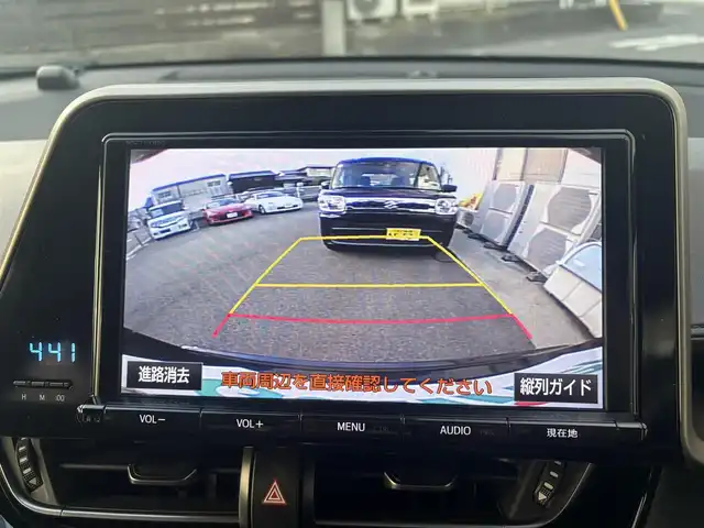 トヨタ Ｃ－ＨＲ G 愛知県 2017(平29)年 12.6万km ブラックマイカ 純正9型ナビ(NSZT-Y66T)/AM/FM/CD/DVD/SD/BT/USB/HDMI/フルセグTV/バックカメラ/黒レザーシート/前席シートヒーター/クルーズコントロール/プリクラッシュセーフティ/クリアランスソナー/レーンアシスト/オートハイビーム/BSM/ETC2.0/電動パーキングブレーキ/オートホールド機能/ウインカーミラー/ドアバイザー/フロアマット