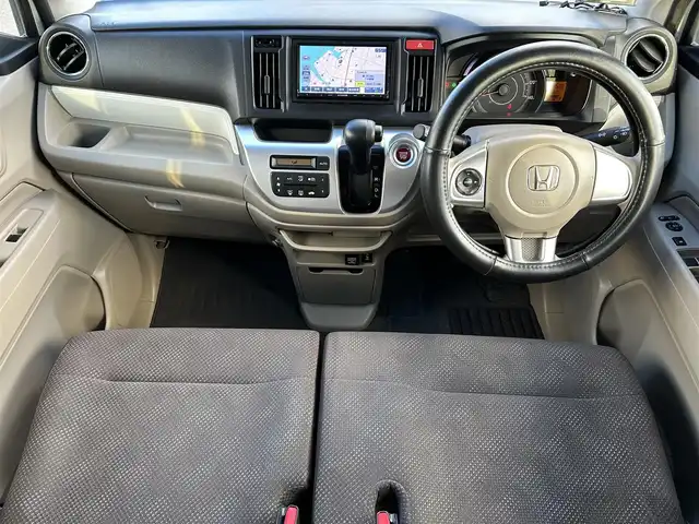 ホンダ Ｎ ＷＧＮ G Lパッケージ 愛媛県 2016(平28)年 2.6万km プレミアムホワイトパールⅡ 登録時走行距離：25202Km/社外メモリナビ/AM/FM/CD/DVD/BT/ワンセグTV/横滑り防止装置/エンジンスタートボタン/Bカメラ/前ドラレコ/社外レーダー/ETC/ＡＢS/キセノンヘッドライト/オートライト/スマートキー/スペアキー1本/純正フロアマット/社外アルミホイール