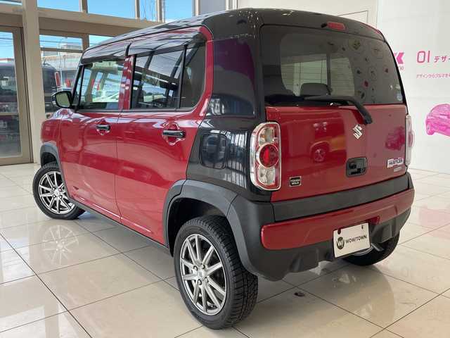 スズキ ハスラー タフワイルド 埼玉県 2018(平30)年 5.3万km フェニックスレッドパール/ブラック 2トーン デュアルカメラブレーキサポート/社外SDナビ/　　CD/ワンセグ/USB/HIDオートライト/ハーフレザーシート/シートヒーター/スマートキー/ビルトインETC/禁煙車