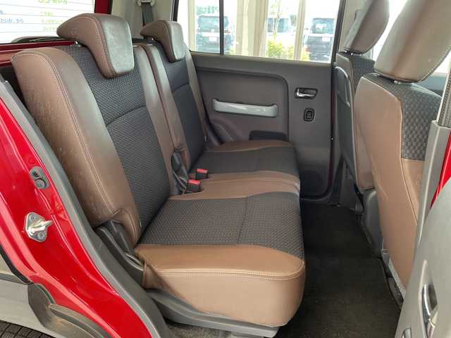 スズキ ハスラー タフワイルド 埼玉県 2018(平30)年 5.3万km フェニックスレッドパール/ブラック 2トーン デュアルカメラブレーキサポート/社外SDナビ/　　CD/ワンセグ/USB/HIDオートライト/ハーフレザーシート/シートヒーター/スマートキー/ビルトインETC/禁煙車