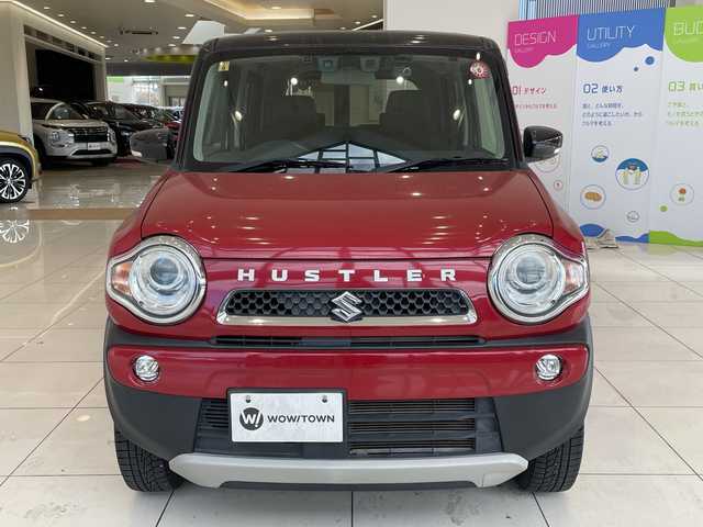 スズキ ハスラー タフワイルド 埼玉県 2018(平30)年 5.3万km フェニックスレッドパール/ブラック 2トーン デュアルカメラブレーキサポート/社外SDナビ/　　CD/ワンセグ/USB/HIDオートライト/ハーフレザーシート/シートヒーター/スマートキー/ビルトインETC/禁煙車