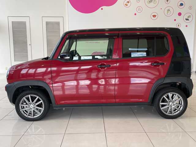 スズキ ハスラー タフワイルド 埼玉県 2018(平30)年 5.3万km フェニックスレッドパール/ブラック 2トーン デュアルカメラブレーキサポート/社外SDナビ/　　CD/ワンセグ/USB/HIDオートライト/ハーフレザーシート/シートヒーター/スマートキー/ビルトインETC/禁煙車