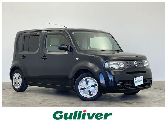 日産 キューブ 15X 群馬県 2014(平26)年 4.7万km サファイアブラック ＳＤナビ　バックカメラ　ワンセグＴＶ　ドライブレコーダー　ビルトインＥＴＣ　電動格納ミラー　アイドリングストップ　ＡＢＳ　横滑り防止装置　オートエアコン　プッシュスタートボタン　スマートキー　禁煙車