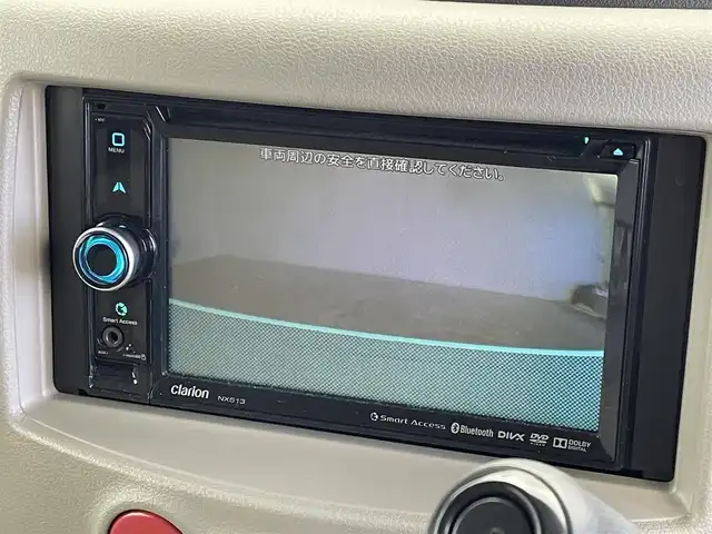 日産 キューブ 15X 群馬県 2014(平26)年 4.7万km サファイアブラック ＳＤナビ　バックカメラ　ワンセグＴＶ　ドライブレコーダー　ビルトインＥＴＣ　電動格納ミラー　アイドリングストップ　ＡＢＳ　横滑り防止装置　オートエアコン　プッシュスタートボタン　スマートキー　禁煙車