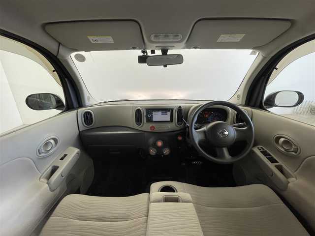 日産 キューブ 15X 群馬県 2014(平26)年 4.7万km サファイアブラック ＳＤナビ　バックカメラ　ワンセグＴＶ　ドライブレコーダー　ビルトインＥＴＣ　電動格納ミラー　アイドリングストップ　ＡＢＳ　横滑り防止装置　オートエアコン　プッシュスタートボタン　スマートキー　禁煙車