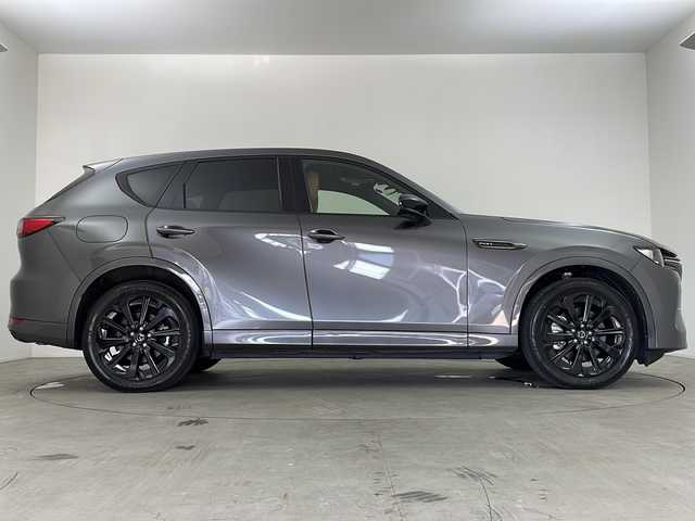 マツダ ＣＸ－６０ ＰＨＥＶ プレミアムスポーツ 鹿児島県 2023(令5)年 1万km マシーングレープレミアムM 純正ナビ/（BT/HDMI/フルセグTV/）/全方位カメラ/レーダークルーズコントロール/BOSEプレミアムサウンド/サンルーフ/オートライト/オートマチックハイビーム/ブラウンハーフレザーシート/シートヒーター/シートベンチレーション/オートワイパー/ブラインドスポットモニター/純正アルミホイール