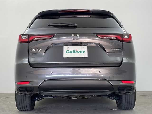 マツダ ＣＸ－６０ ＰＨＥＶ プレミアムスポーツ 鹿児島県 2023(令5)年 1万km マシーングレープレミアムM 純正ナビ/（BT/HDMI/フルセグTV/）/全方位カメラ/レーダークルーズコントロール/BOSEプレミアムサウンド/サンルーフ/オートライト/オートマチックハイビーム/ブラウンハーフレザーシート/シートヒーター/シートベンチレーション/オートワイパー/ブラインドスポットモニター/純正アルミホイール