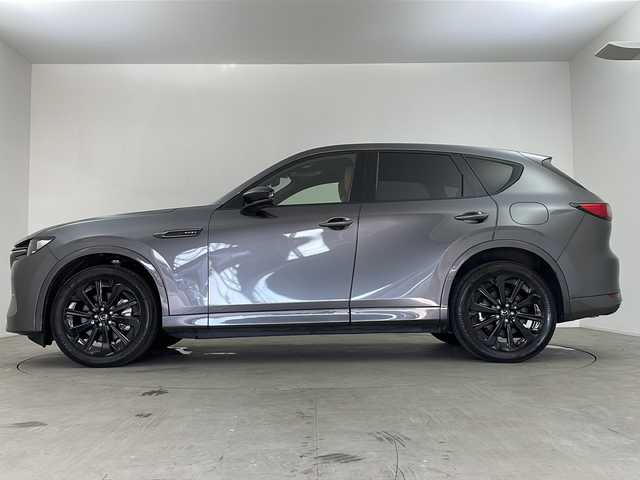 マツダ ＣＸ－６０ ＰＨＥＶ プレミアムスポーツ 鹿児島県 2023(令5)年 1万km マシーングレープレミアムM 純正ナビ/（BT/HDMI/フルセグTV/）/全方位カメラ/レーダークルーズコントロール/BOSEプレミアムサウンド/サンルーフ/オートライト/オートマチックハイビーム/ブラウンハーフレザーシート/シートヒーター/シートベンチレーション/オートワイパー/ブラインドスポットモニター/純正アルミホイール