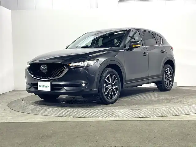 マツダ ＣＸ－５ XD Lパッケージ 大阪府 2019(平31)年 3.4万km マシーングレープレミアムM サンルーフ 革シート 純正ナビ(フルセグ/DVD再生/Bluetooth) 衝突軽減 360カメラ ETC レーダークルコン BSM クリアランスソナー パワーシート/ヒーター 電動リアゲート HUD