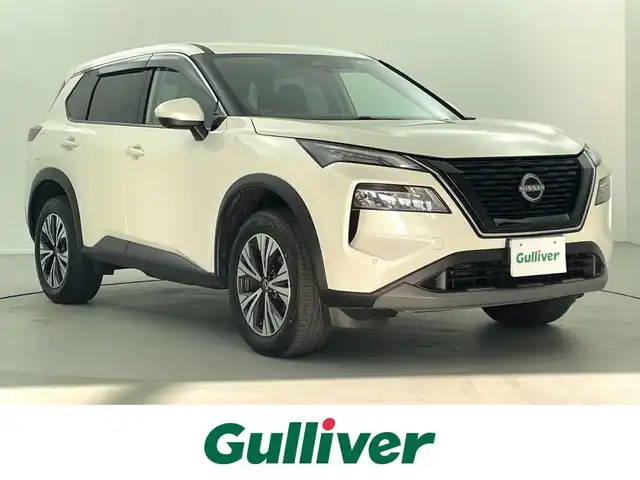 日産 エクストレイル X e－4ORCE 福井県 2022(令4)年 2.5万km ブリリアントホワイトパール 純正12.3インチナビ/フルセグTV/メーカーOP防水シート/アラウンドビューモニター/プロパイロット/デジタルインナーミラー/パワーバックドア/ETC2.0/LEDヘッドライト/パワーシート/BSM/パワーバックドア