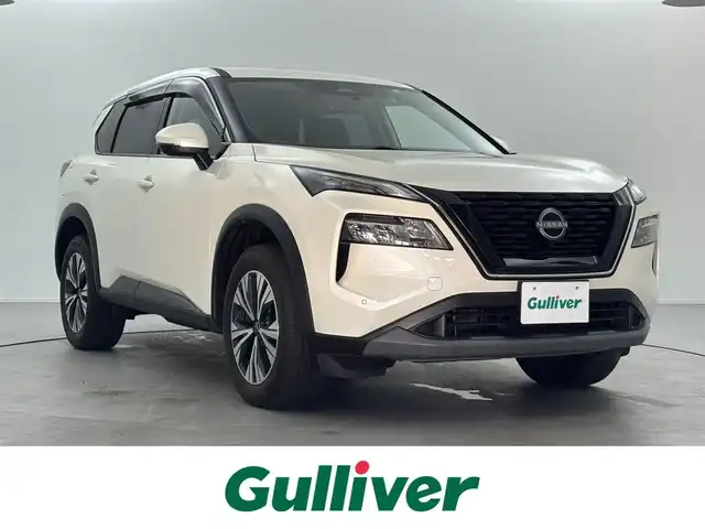 日産 エクストレイル X e－4ORCE 福井県 2022(令4)年 2.5万km ブリリアントホワイトパール 純正12.3インチナビ/フルセグTV/メーカーOP防水シート/アラウンドビューモニター/プロパイロット/デジタルインナーミラー/パワーバックドア/ETC2.0/LEDヘッドライト/パワーシート/BSM/パワーバックドア
