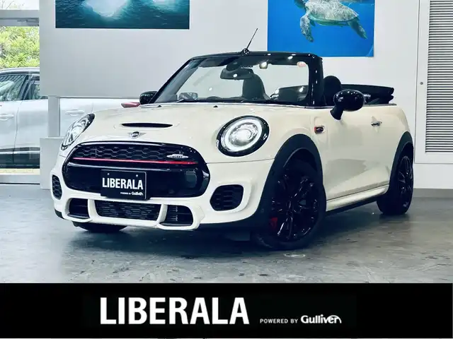 ＭＩＮＩ ミニ ジョンクーパーワークス コンバチ 大阪府 2020(令2)年 3.8万km ペッパー・ホワイト ワンオーナー/インテリジェントセーフティ/ハーフレザー/シートヒーター/純正ナビ/バックカメラ/ACC/HUD/純正17インチAW/LEDヘッドライト/クリアランスソナー/パドルシフト/ETC/ドラレコ/レーダー探知機/電動ソフトトップ