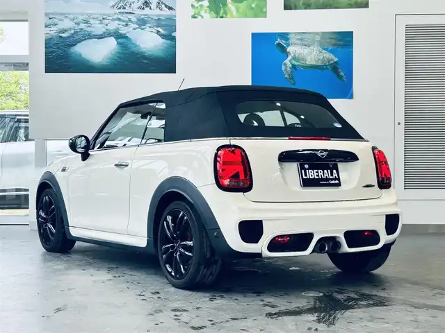 ＭＩＮＩ ミニ ジョンクーパーワークス コンバチ 大阪府 2020(令2)年 3.8万km ペッパー・ホワイト ワンオーナー/インテリジェントセーフティ/ハーフレザー/シートヒーター/純正ナビ/バックカメラ/ACC/HUD/純正17インチAW/LEDヘッドライト/クリアランスソナー/パドルシフト/ETC/ドラレコ/レーダー探知機/電動ソフトトップ