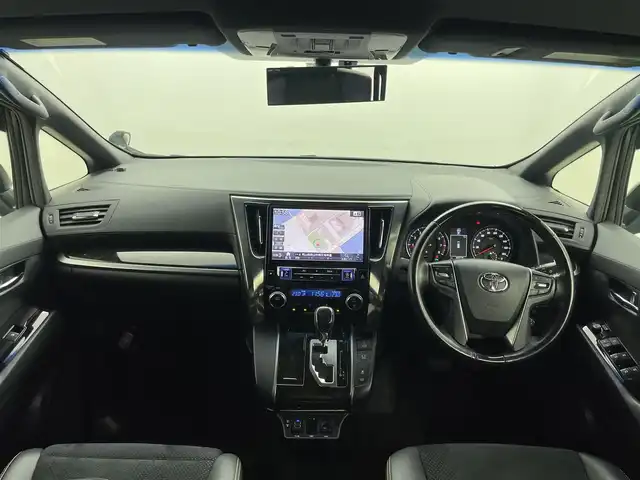 トヨタ ヴェルファイア Z Aエディション ゴールデンアイズ 岡山県 2017(平29)年 5万km ブラック ビックＸ１１インチナビ/（CD/DVD/USB/フルセグTV）/モデリスタエアロ/モデリスタフロントグリル/（前/横/後下)/両側電動スライド/クルーズコントロール/１００Ｖ電源/ビルトインＥＴＣ/ＬＥＤ/バックカメラ/コーナーセンサー/取扱説明書/新車保証書