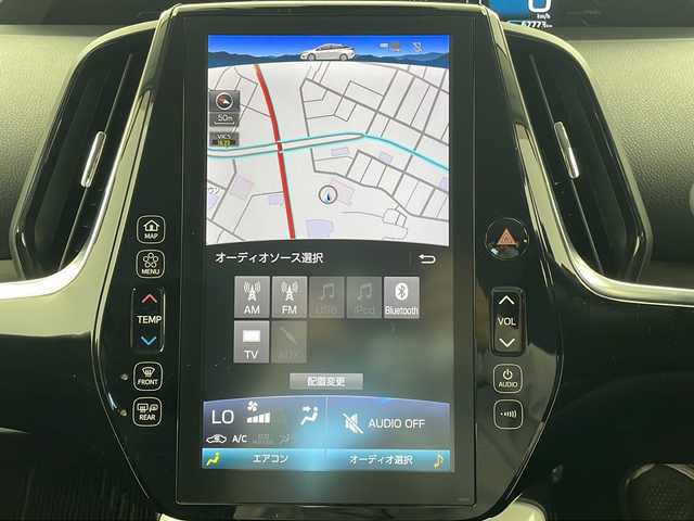 トヨタ プリウス ＰＨＶ A 栃木県 2018(平30)年 6.8万km ホワイトパールクリスタルシャイン 純正メーカーナビ/（BT/AM/FM/フルセグ）/ETC　/ドライブレコーダー/クルーズコントロール/プリクラッシュブレーキ/クリアランナソー/ブラインドスポットモニター/ふらつき防止/車線逸脱警報/電動格納ミラー/ステアリングスイッチ/前席シートヒーター/純正アルミホイール/純正フロアマット/プッシュスタート/スマートキー