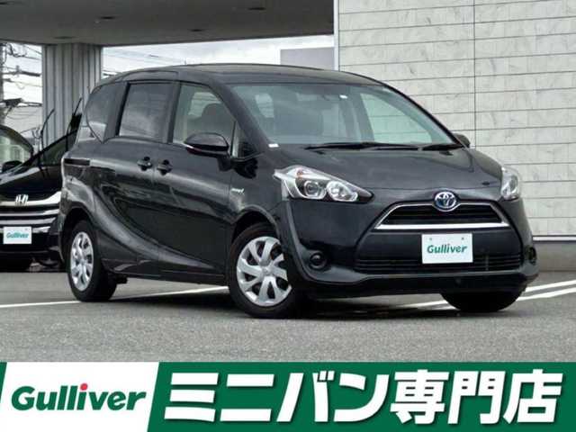 トヨタ シエンタ ハイブリッド G 福岡県 2016(平28)年 3.2万km ブラックマイカ 純正7型SDナビ（フルセグTV/BT）バックモニタートヨタセーフティーセンス両側パワスラETCシートヒーター純正フロアマットスマートキープッシュスタート