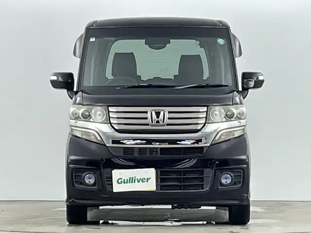 ホンダ Ｎ ＢＯＸ カスタム G Lパッケージ 愛知県 2013(平25)年 10.5万km プレミアムゴールドパープルパール ディーラーOPナビ（AM/FM/ワンセグ/BT/CD/DVD）/バックカメラ/両側パワースライドドア/プッシュスタート/スマートキー/オートライト/電格ミラー/社外シートカバー/ステアリングスイッチ/純正ホイールキャップ/ドアバイザー/ETC/横滑り防止機能/アイドリングストップ/フォグランプ