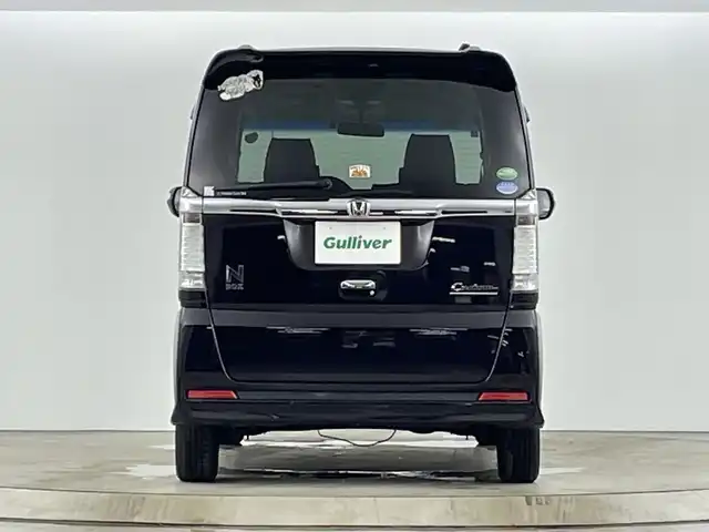 ホンダ Ｎ ＢＯＸ カスタム G Lパッケージ 愛知県 2013(平25)年 10.5万km プレミアムゴールドパープルパール ディーラーOPナビ（AM/FM/ワンセグ/BT/CD/DVD）/バックカメラ/両側パワースライドドア/プッシュスタート/スマートキー/オートライト/電格ミラー/社外シートカバー/ステアリングスイッチ/純正ホイールキャップ/ドアバイザー/ETC/横滑り防止機能/アイドリングストップ/フォグランプ