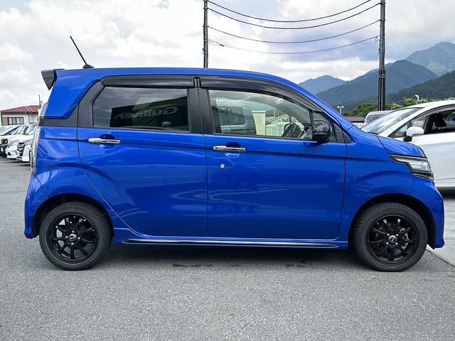ホンダ Ｎ ＷＧＮ カスタムGターボ SS 2トーンカラースタイルP 山梨県 2017(平29)年 3万km ブリリアントスポーティブルーメタリック2トーン 純正SDナビ/フルセグTV　BT/バックカメラ/クルーズコントロール/前席シートヒーター/専用コンビシート/ETC/CTBA/オートライト/ウインカーミラー/フォグランプ/4WD/ターボ
