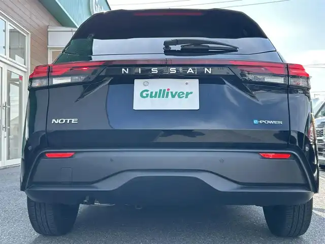 日産 ノート X 岐阜県 2022(令4)年 2.5万km スーパーブラック 社外SDナビ/フルセグTV/バックカメラ/衝突軽減ブレーキ/コーナーセンサー/スマートキー/ドライブレコーダー/ETC