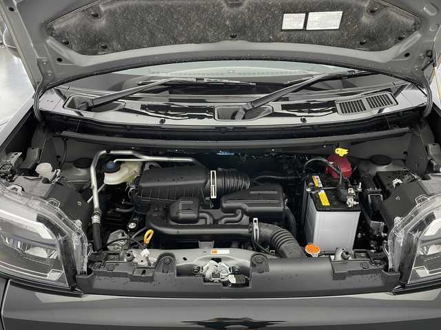 ダイハツ タフト G ダーククロムベンチャー 長野県 2025(令7)年 0.1千km ブラックマイカメタリック 4WD/９インチディスプレイオーディオ/　フルセグ/Bluetooth/　AppleCarPlay/AndroidAuto/バックカメラ/ガラスルーフ/前席シートヒーター/オートエアコン/レーダークルーズコントロール/衝突被害軽減ブレーキ/コーナーセンサー/LEDヘッドライト/オートライト/スマートキー/スペアキー/取説/純正マット・バイザー積み込み