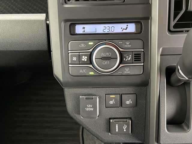 ダイハツ タフト G ダーククロムベンチャー 長野県 2025(令7)年 0.1千km ブラックマイカメタリック 4WD/９インチディスプレイオーディオ/　フルセグ/Bluetooth/　AppleCarPlay/AndroidAuto/バックカメラ/ガラスルーフ/前席シートヒーター/オートエアコン/レーダークルーズコントロール/衝突被害軽減ブレーキ/コーナーセンサー/LEDヘッドライト/オートライト/スマートキー/スペアキー/取説/純正マット・バイザー積み込み