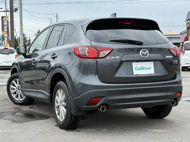 マツダ ＣＸ－５ XD 道南・函館 2014(平26)年 5.9万km メテオグレーマイカ 社外ＳＤナビ（ＣＤ／ＤＶＤ／ＵＳＢ／ＴＶ）/バックカメラ/前方ドライブレコーダー/クルーズコントロール/ＥＴＣ/横滑り防止装置/ＲＶＭ/ＡＦＳ/アイドリングストップ/スペアキー/純正アルミホイール装着/HIDヘッドライト/フォグランプ/新車時保証書/取扱説明書/スペアキー有