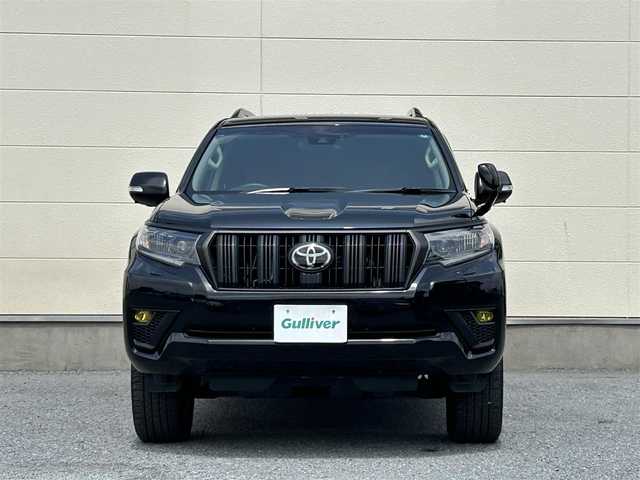トヨタ ランドクルーザー プラド TX Lパッケージ マットブラED 茨城県 2023(令5)年 2.2万km アティチュードブラックマイカ 純正9インチナビ/（CD/DVD/SD/BT/フルセグTV/HDMI）/寒冷地仕様/ビルトインETC/バックカメラ/ルーフレール/フルレザーシート/パワーシート/シートヒーター/エアシート/2ndスタートシステム/レーダークルーズ/LDA/PCS/RSA/純正フロアマット/ヘッドライトウォッシャー