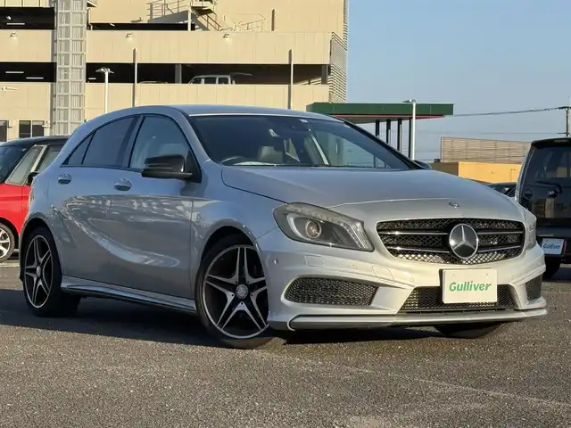 メルセデス・ベンツ Ａ１８０ スポーツ 佐賀県 2013(平25)年 4.7万km シルバー メーカー純正ナビ/バックカメラ/衝突防止アシスト/アテンションアシスト/ブラインドスポットアシスト/ハーフレザーシート/メモリシート/パワーシート/ドライブレコーダー/クルーズコントロール/パドルシフト/コーナーセンサー/スペアキー