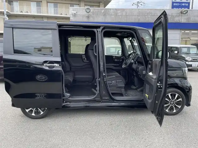 ホンダ Ｎ ＢＯＸ カスタム G L ホンダセンシング 兵庫県 2019(令1)年 10.3万km クリスタルブラックパール (株)IDOMが運営する【じしゃロン姫路店】の自社ローン専用車両になります。こちらは現金またはオートローンご利用時の価格です。自社ローンご希望の方は別途その旨お申付け下さい/HDDナビ/フルセグテレビ視聴/Bluetooth/バックカメラ/アイドリングストップ/ウインカーミラー/クルーズコントロール/追突防止装置/ETC/LEDヘッドライト/レーンアシスト/横滑り防止装置/ロールサンシェード/片側パワースライドドア