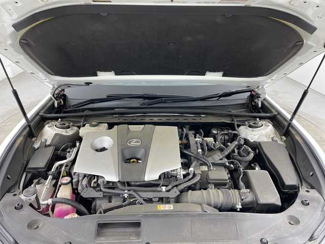 レクサス ＥＳ 300h Fスポーツ 愛知県 2019(平31)年 6.2万km ホワイトノーヴァガラスフレーク メーカーナビ（AM/FM/フルセグ/BT/CD/DVD）/サンルーフ/デジタルインナーミラー/赤革シート/パワートランク/電動リアシェード/シーケンシャルウィンカー/純正19インチアルミホイール/3眼LEDヘッドライト/D/N席シートヒーター・クーラー/D/N席パワーシート/D席シートメモリー/プリクラッシュセーフティ/ブラインドスポットモニター/パーキングサポートアラート/レーンキープアシスト/レーダークルーズコントロール/パドルシフト/フロントフォグ/オートハイビーム/オートライト/ステアリングヒーター/純正ドライブレコーダー/純正フロアマット
